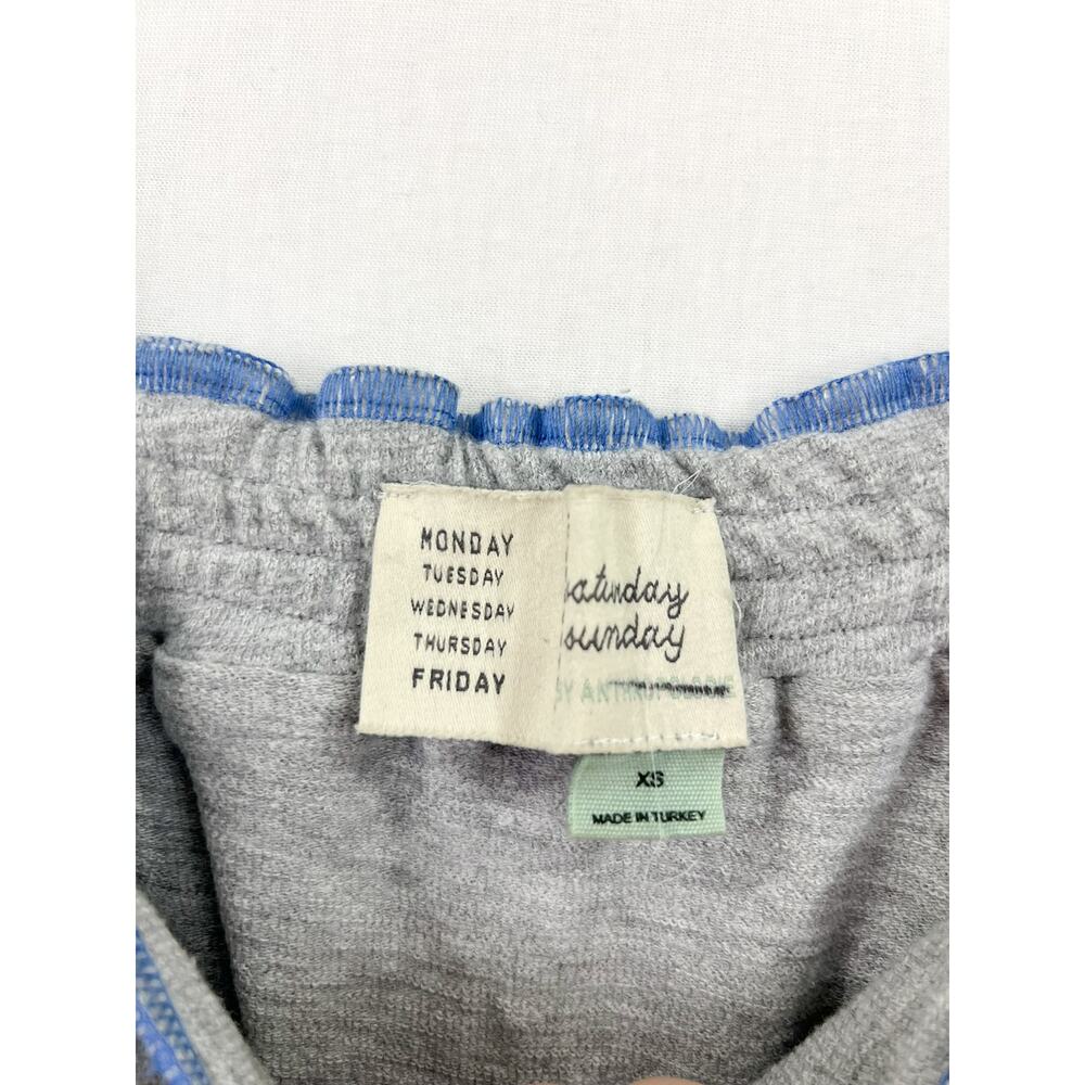 Anthropologie Madeline Gray Jumpsuit Comfy Casual Relaxed Loungewear - Picture 5 of 8